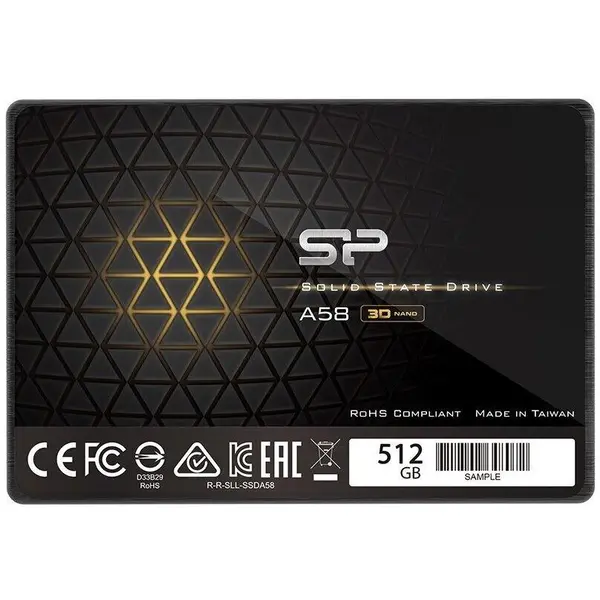 Silicon power SSD Silicon Power ACE A58, 512 GB, SATA-III, 2.5