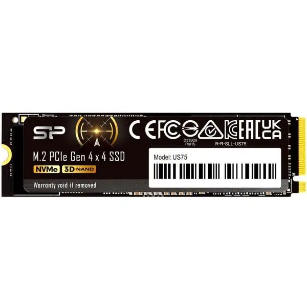 Silicon power SSD Silicon Power US75, 2TB, M.2 2280, PCI Express 4.0 x4 , NVMe 1.4