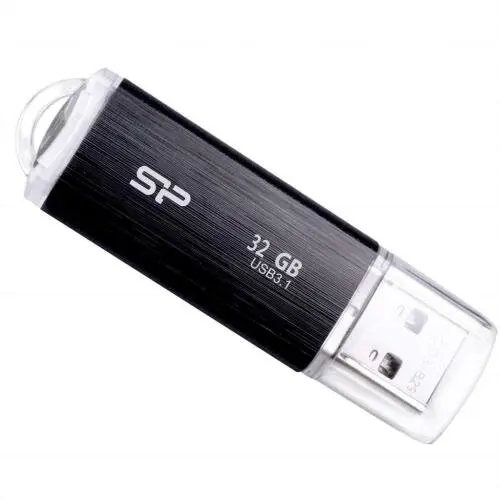 Silicon power Stick Memorie Silicon Power Blaze B02, 32 GB, USB 3.1, Black