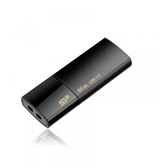 Silicon power Stick Memorie Silicon Power Blaze B05 64GB USB 3.0, Black