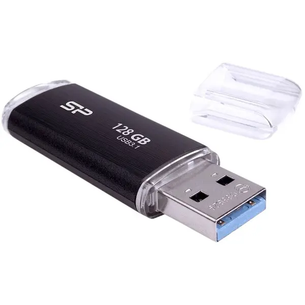 Silicon power Stick USB Silicon Power Blaze B02, 128 GB, USB 3.1 (Negru)