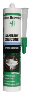 Silicon sanitar Den Braven 280 ml Alb