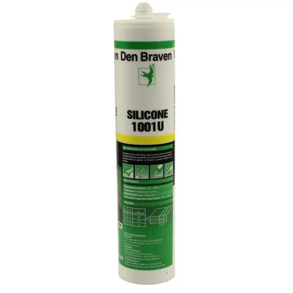 Silicon Universal 1001 U, Interior si Exterior, Transparent, 280 ml