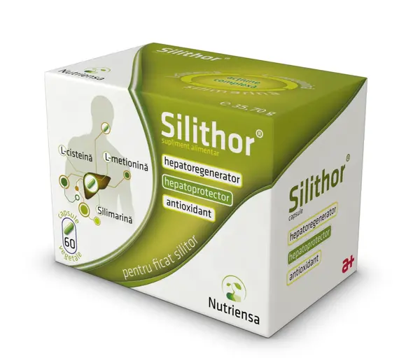 Silithor 60 capsule Antibiotice SA