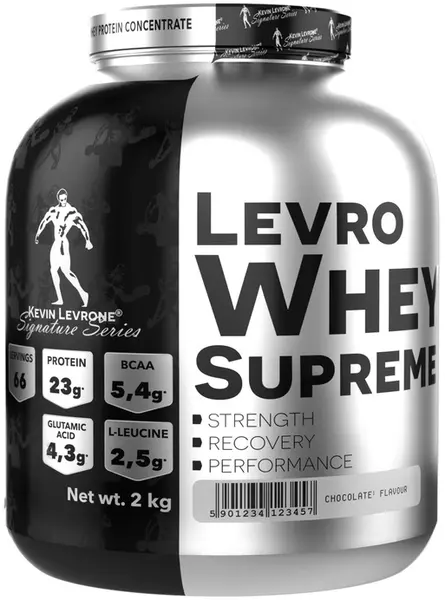 Silver Line LevroWhey Supreme, biscuiți cu cremă, 2 kg, Kevin Levrone