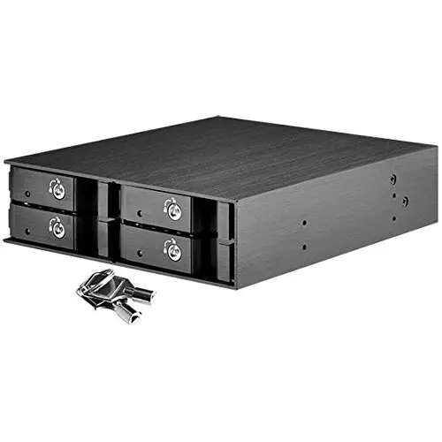Silverstone Technology Rack HDD Silverstone Technology SST-FS204B, 4x 2.5 inch SAS/SATA, Hot-Swap, Aluminiu