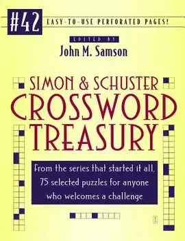 Simon and Schuster Crossword Treasury # 42, Paperback/John M. Samson