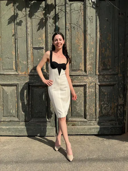 Simona Corsellini Rochie conică - 40 IT