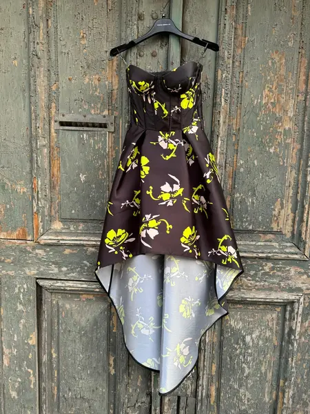 Simona Corsellini - Rochie cu Print Floral - 38 IT