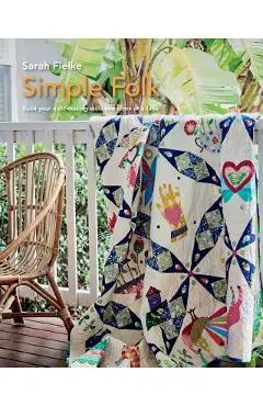 Simple Folk Quilt Pattern with instructional videos - Sarah Fielke