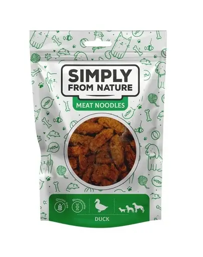 SIMPLY FROM NATURE Meat Noodles Recompensa rata pentru caini 80 g