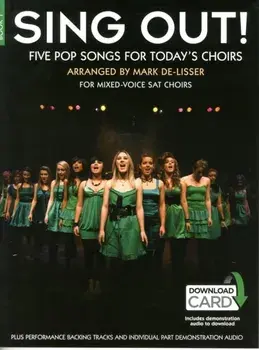 Sing Out] 5 Pop Songs For Today's Choirs - Book 1 (Book/Audio Download), Paperback/***