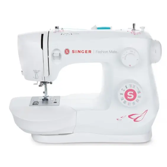 SINGER Masina de cusut Singer 3333, 23 functii, 380x190x300mm, greutate 4,8kg, Alb