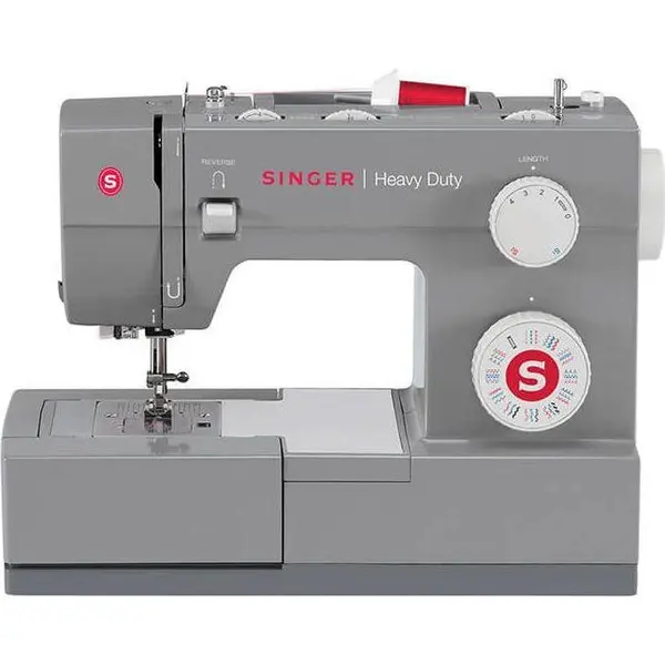 SINGER Masina de cusut Singer Heavy Duty 4432, numar cusaturi 32, 90W, Gri