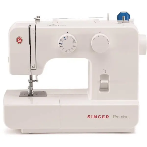SINGER Masina de cusut Singer Promise SMC 1409, 9 programe, Ac dublu, control electromecanic, alb