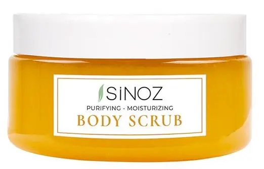 Sinoz Scrub exfoliant și hidratant pentru corp Gold Aura, 250 ml