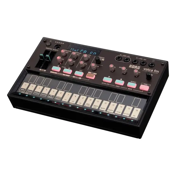 Sintetizator FM digital Korg - Volca FM2, 27 clape, 6-voci, negru