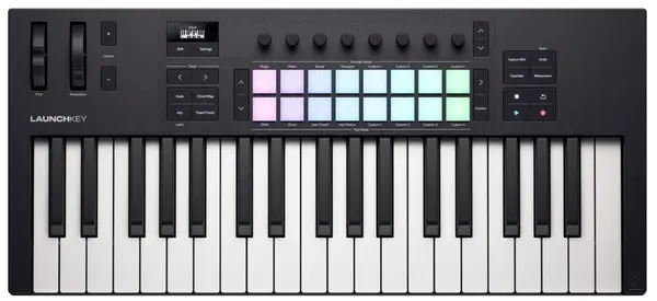 Sintetizator MIDI Novation - Launchkey 37 MK4, negru