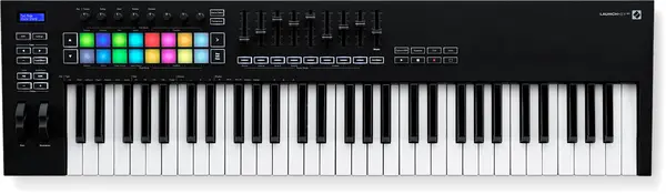 Sintetizator MIDI Novation Launchkey 61 MK3, negru
