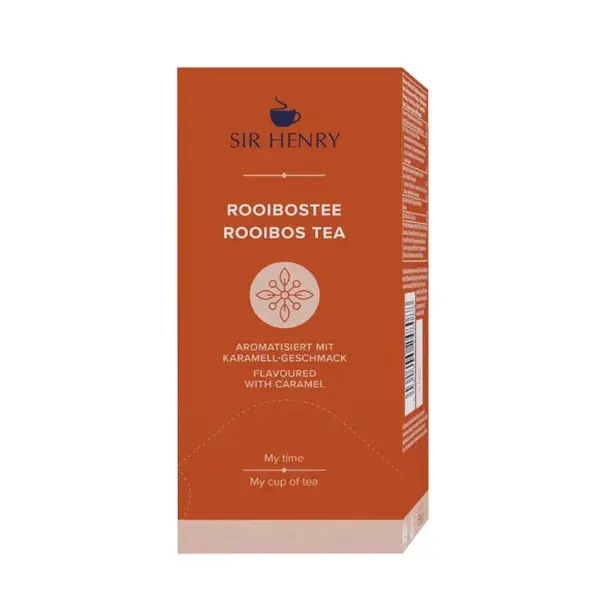 Sir Henry Rooibos si caramel ceai 25 plic