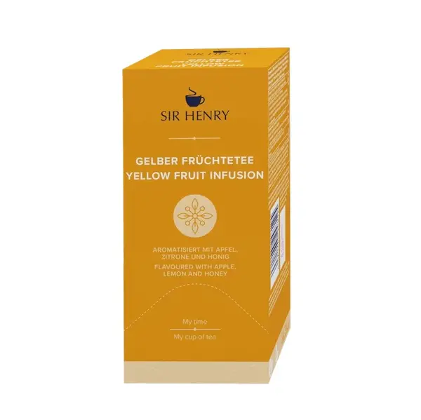 Sir Henry Yellow Fruit Infusion ceai 25 plic