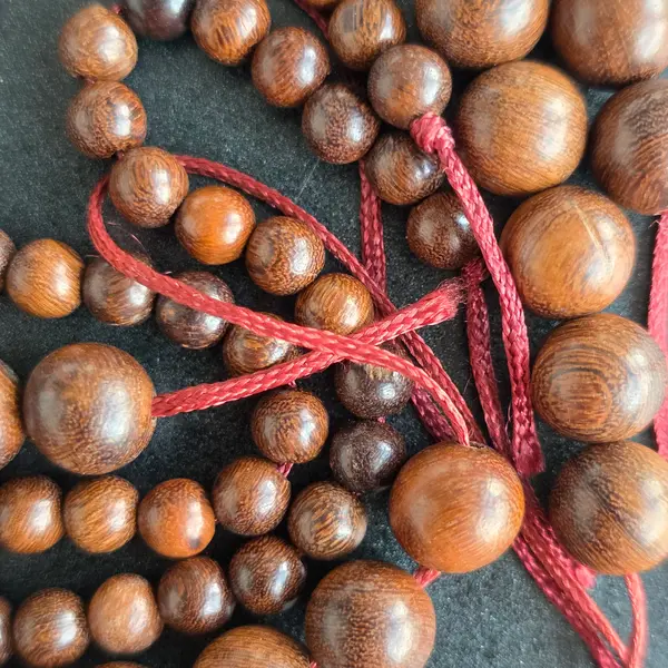 Sirag margele sfere LEMN BAMBOO