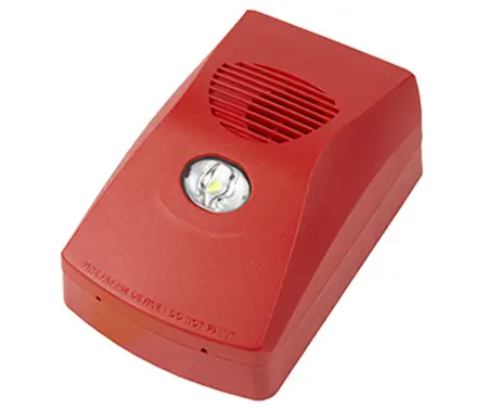 Sirena adresabila cu flash pentru sisteme antiincendiu Fireclass FC445AIR, pentru exterior, montaj perete, IP55