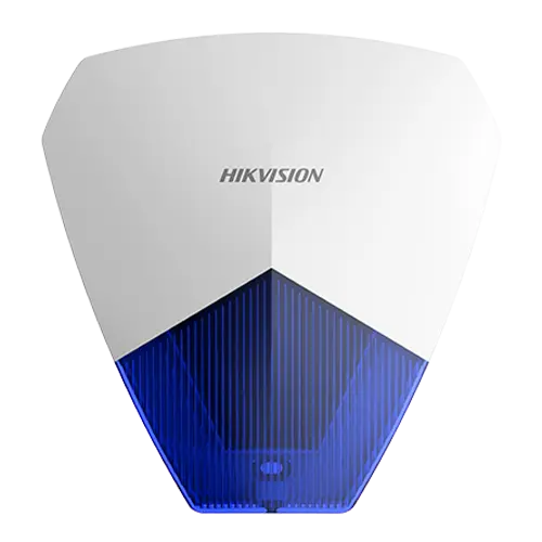 Sirena cablata AX PRO de exterior cu flash, led Albastru, IP54 - HIKVISION DS-PS1-B