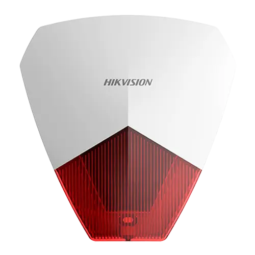 Sirena cablata AX PRO de exterior cu flash, led Rosu, IP54 - HIKVISION DS-PS1-R
