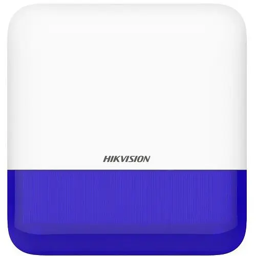 Sirena de exterior wireless AXPRO Hikvision DS-PS1-E-WE-B Blue Indicator