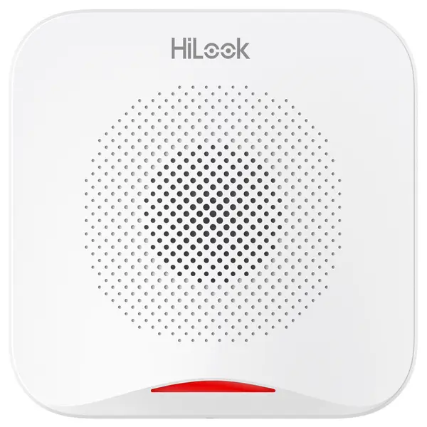 Sirena de interior wireless HiLook ALARM-S201-WE(Red), 868.6Mhz, pana la 1600m, 4x baterie AA