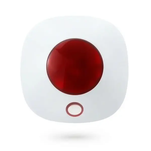 Sirena wireless ANNKE CGQ007, interior/exterior, 220V, accesoriu suplimentar sistem alarma A113, 120 dB, Flash LED, rezistenta la intemperii