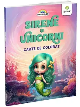 Sirene si unicorni. Carte de colorat/***
