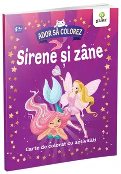 Sirene si zane. Carte de colorat cu activitati/***