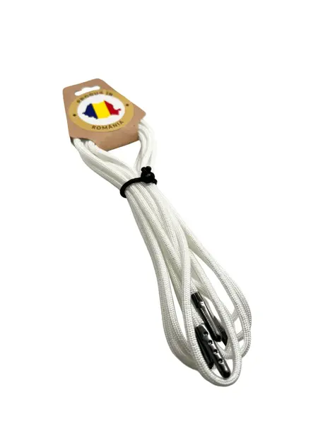 Sireturi Incaltaminte Paracord 550 Trekker Alb Drop Zone - 160 CM