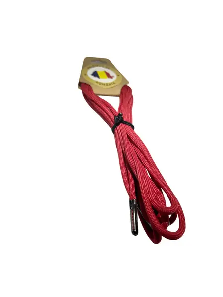 Sireturi Incaltaminte Paracord 550 Trekker Rosu Drop Zone - 160 CM