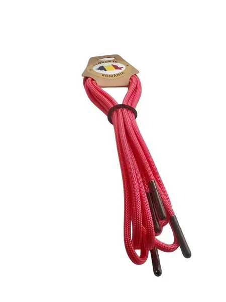 Sireturi Incaltaminte Paracord 550 Trekker Roz Drop Zone - 160 CM