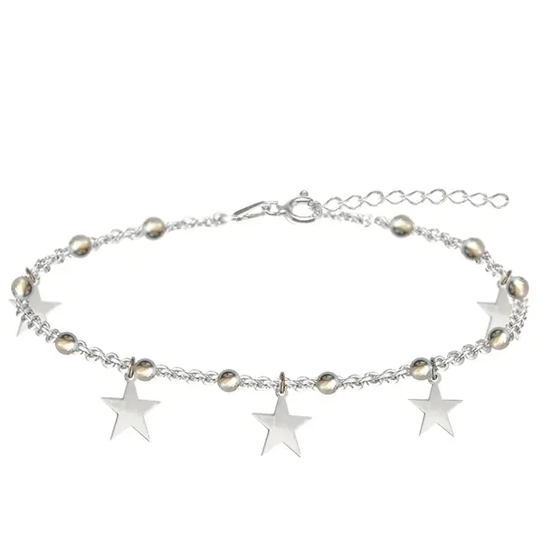 Sirius - Bratara personalizata tip salba cu stelute din argint 925