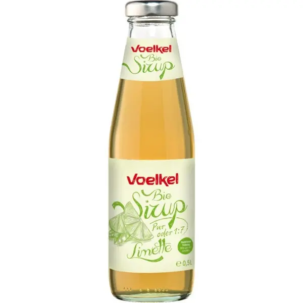 Sirop BIO de Limete 1:7, 500 ml, Voelkel