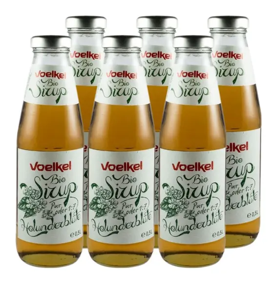 Sirop bio din flori de soc, 0,5l