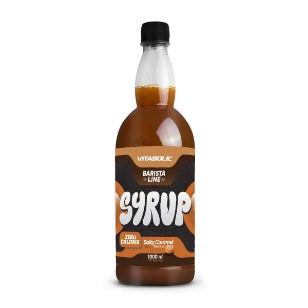 Sirop cu caramel sarat Barista, 1l, Vitabolic