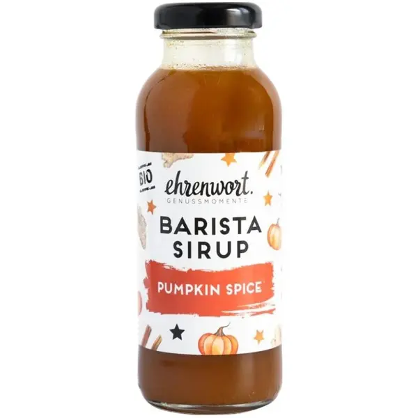 Sirop de Dovleac pentru Barista Bio, Ehrenwort, 250 ml