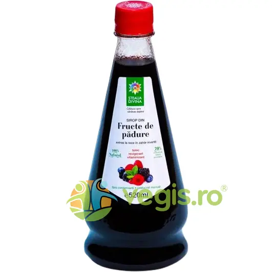 Sirop de Fructe de Padure Presat la Rece 520ml