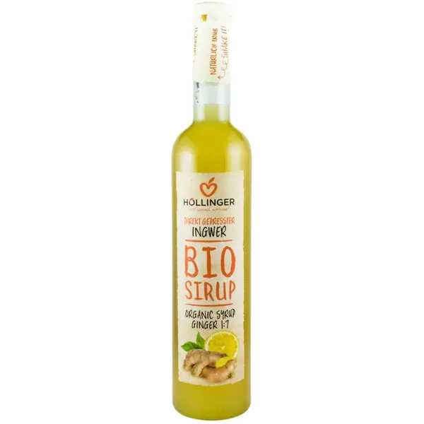 Sirop de Ghimbir 0.5 l, Hollinger, 1:7, Bio, 0.5 l
