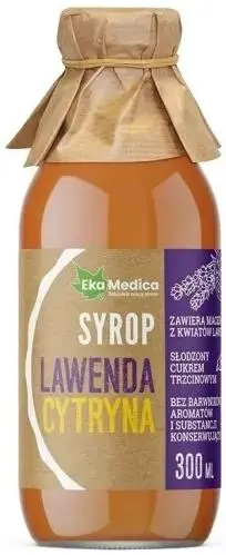 Sirop de lavandă cu acerola și vitamina C naturală, 300 ml, EkaMedica
