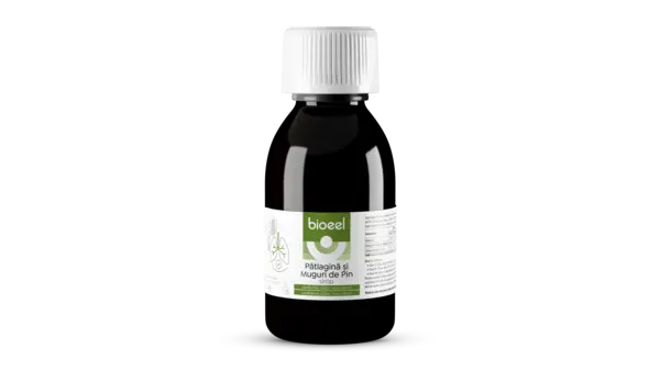 Sirop de Patlagina si muguri de pin, 120ml, Bioeel