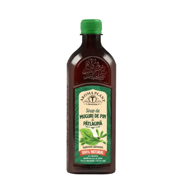 Sirop de pin si patlagina, 500ml, Aroma Plant Bonchis