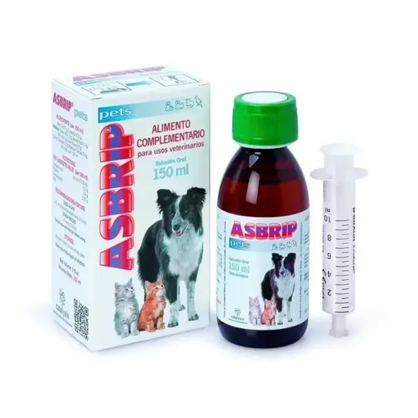 Sirop expectorant pentru caini pisici Asbrip 150 ml