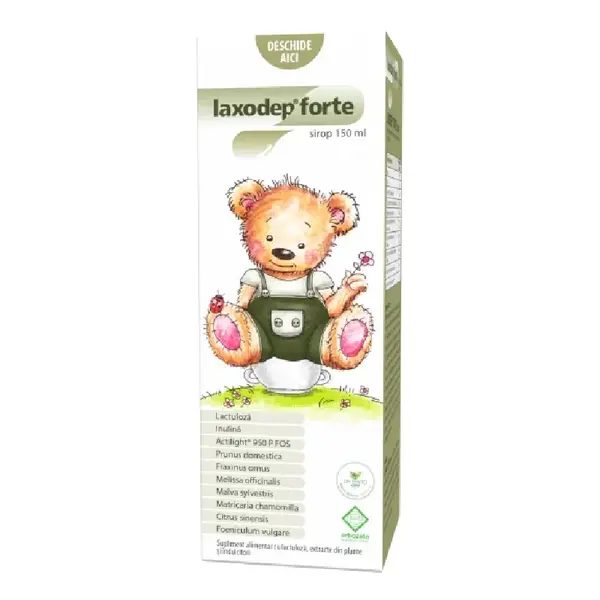 Sirop Laxodep Forte, 150 ml, Dr. Phyto