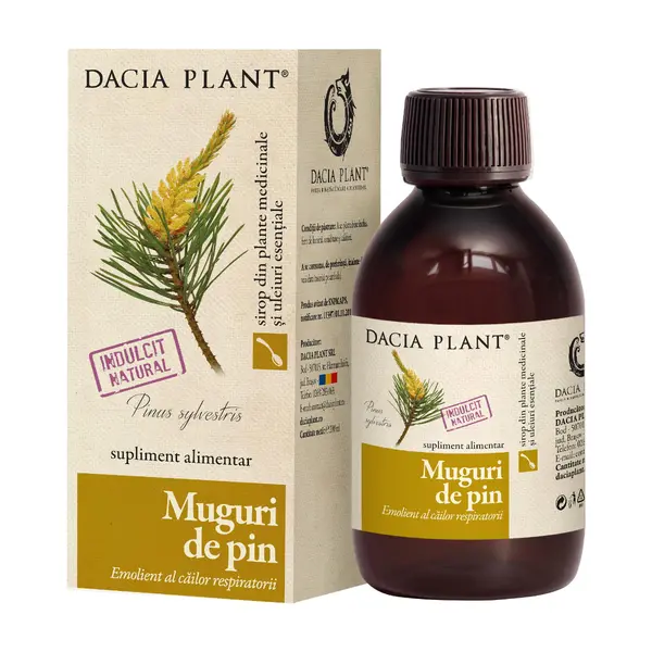 Sirop Muguri de Pin, 200ml, Dacia Plant